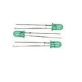 Miniatronics Minatronics 5 mm Flash Light Emitting Diodes, Green MNT1215203